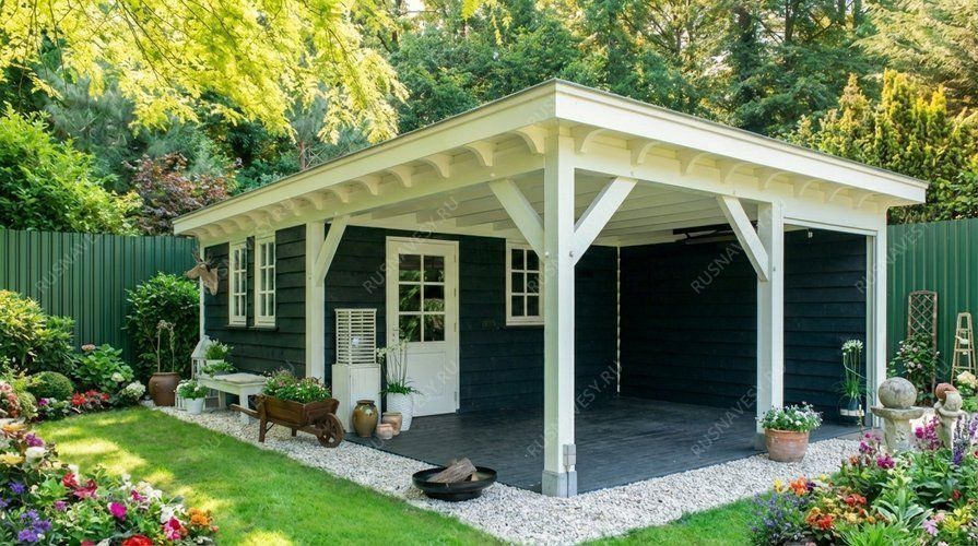 Закрытая беседка ЛАЙТ фото 1